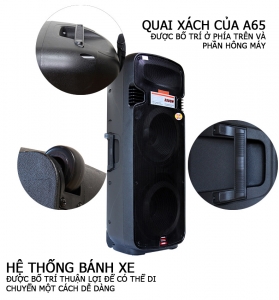 Loa Kéo Di Động Temeisheng A65 loa bass 40cm