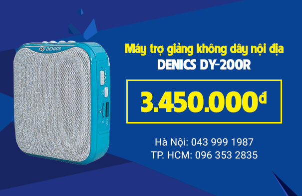 Máy Trợ Giảng Không Dây Nội Địa Denics DY-200R made in Korea